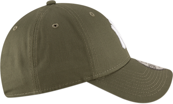 New York Yankees New Era 9Forty League Basic Olive Green Baseball Cap