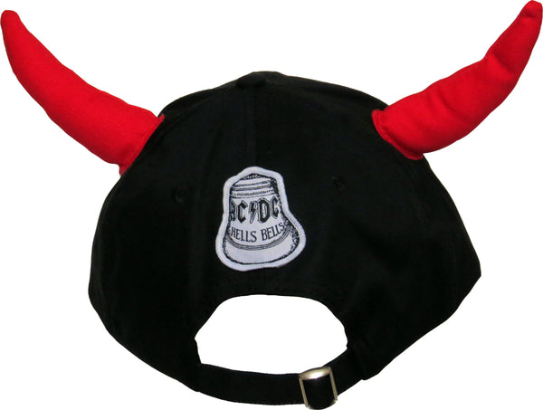 AC/DC Hells Bells Black Adjustable Baseball Cap - pumpheadgear, baseball caps
